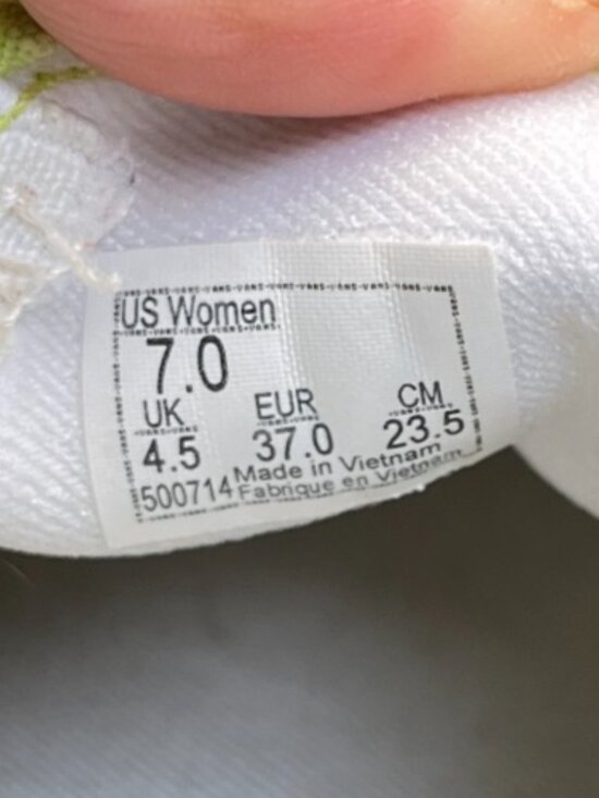 Vans Classic Slip-On Checkerboard Womens Size 7 Green Athletic Shoes Sneakers - Picture 9 of 10